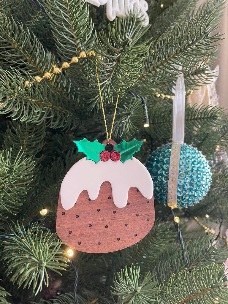 Christmas Pudding Ornament