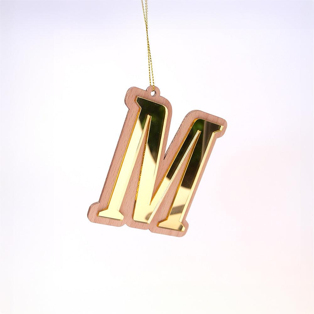 Letter Ornament – Minting Memories