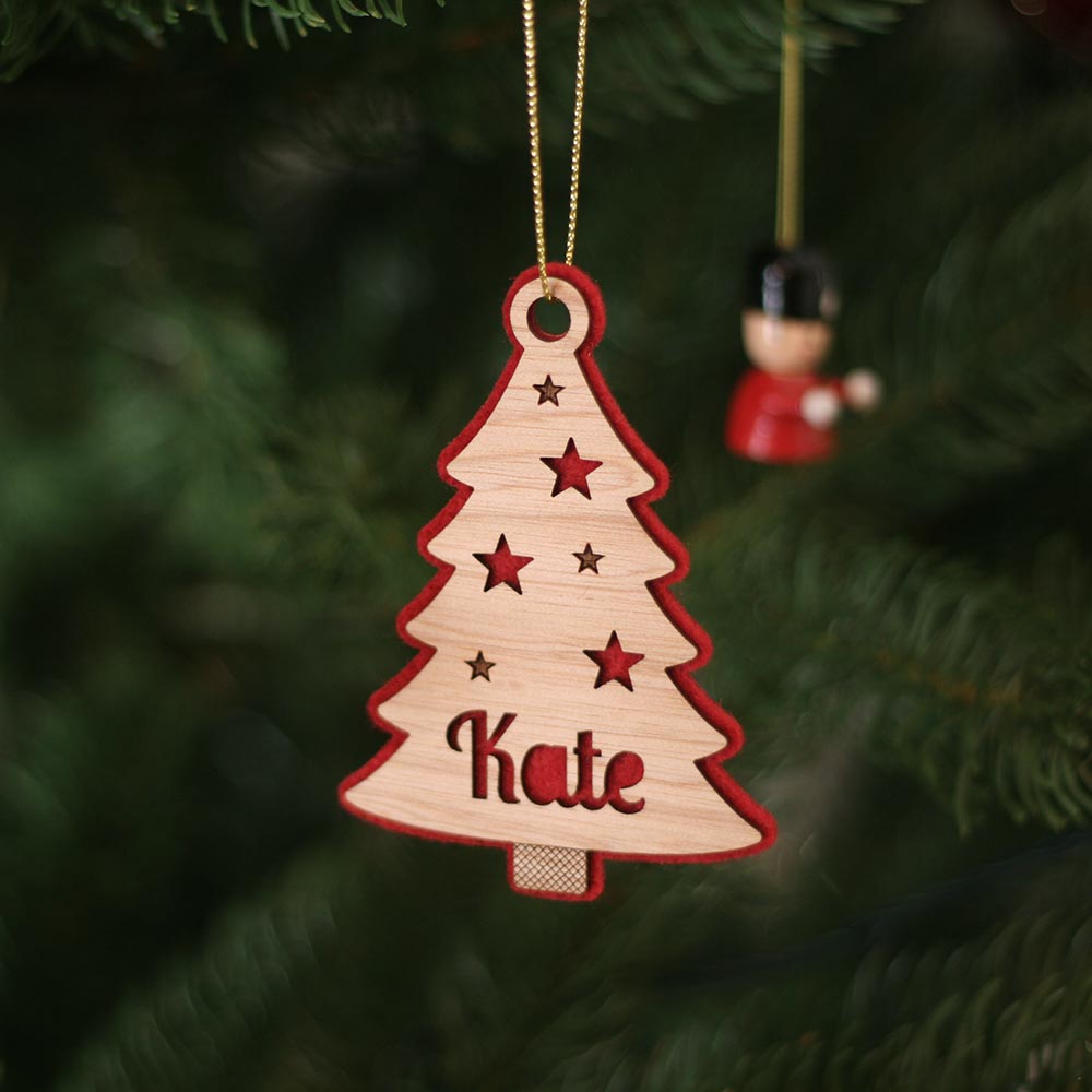 christmas ornament personalised