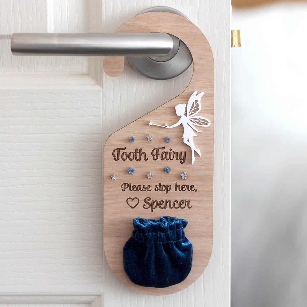 Personalised Tooth Fairy Door Hanger